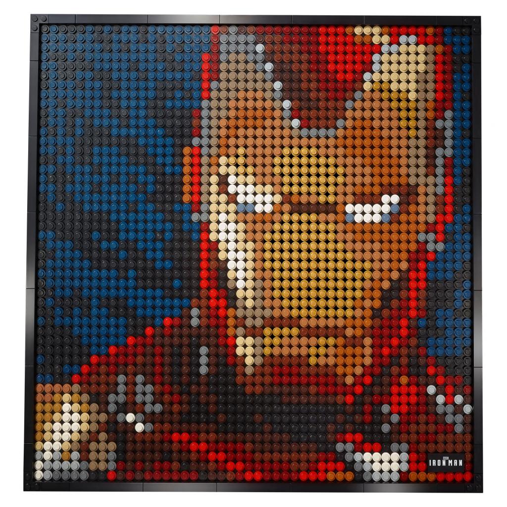 Конструктор LEGO Art Залізна Людина Marvel Studio (31199) зображення 5