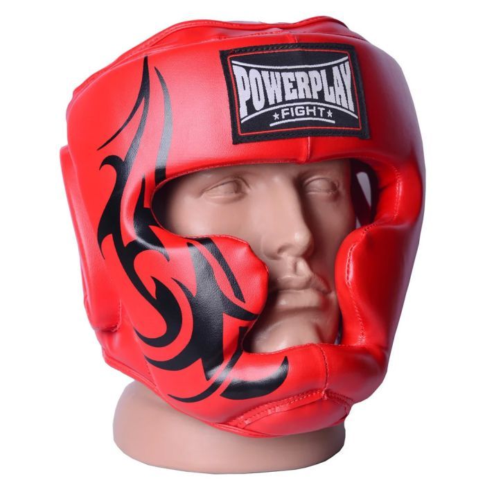 Боксерский шлем PowerPlay 3043 M Red (PP_3043_M_Red) изображение 2