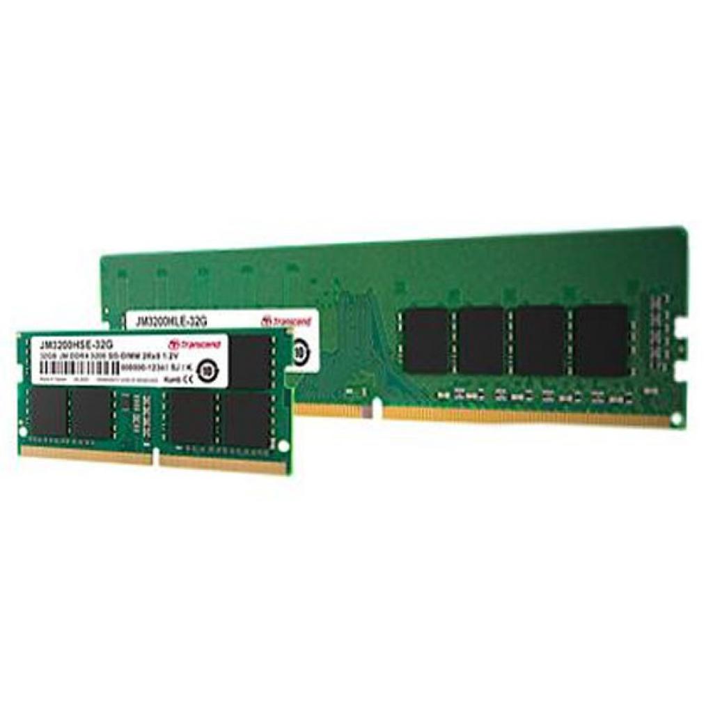 Модуль пам'яті для комп'ютера DDR4 8GB 3200 MHz Transcend (JM3200HLG-8G) зображення 2