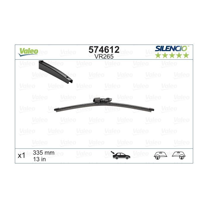 Щетка стеклоочистителя Valeo 574612