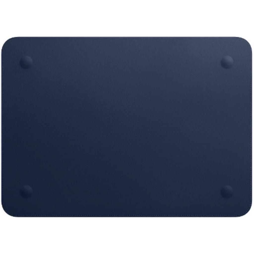 Чохол до ноутбука Apple 13" MacBook Pro, Leather Sleeve, Midnight Blue (MRQL2ZM/A) зображення 2