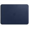 Чехол для ноутбука Apple 13" MacBook Pro, Leather Sleeve, Midnight Blue (MRQL2ZM/A)