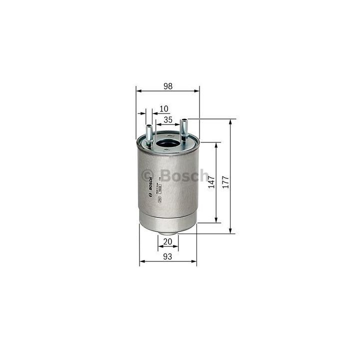 Фильтр топливный Bosch F 026 402 067 изображение 5