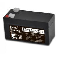 Фото - Батарея для ДБЖ Full Energy Батарея до ДБЖ  12В 1,2Ач  FEP-121 (FEP-121)