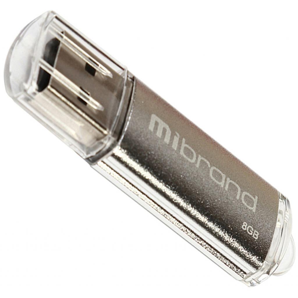USB флеш накопичувач Mibrand 4GB Cougar Silver USB 2.0 (MI2.0/CU4P1S)