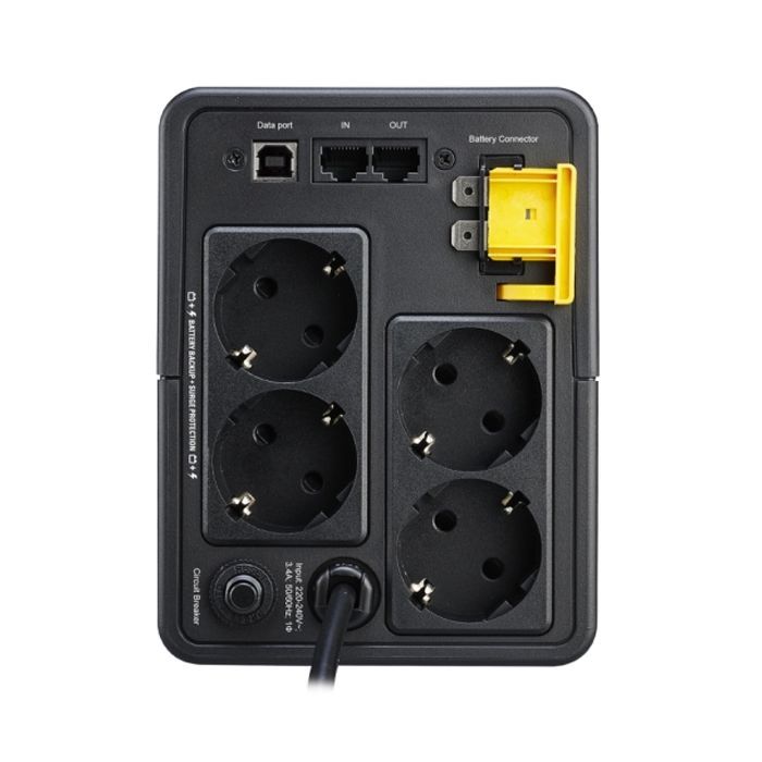 Источник бесперебойного питания APC Back-UPS 750VA (BX750MI-GR) изображение 4