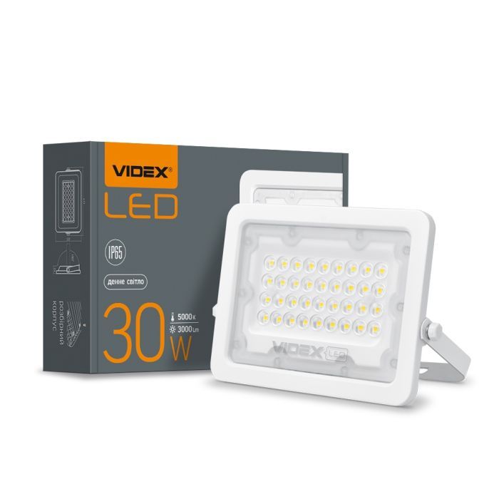 Прожектор Videx LED  30W 5000K 220V (VL-F2e-305W) изображение 3