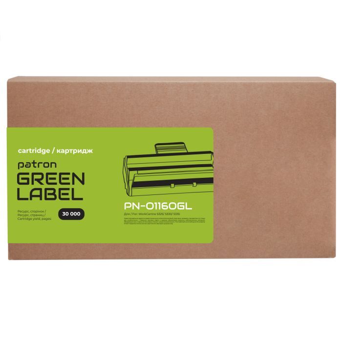 Тонер-картридж Patron Xerox 006R01160 Green Label (PN-01160GL) изображение 2