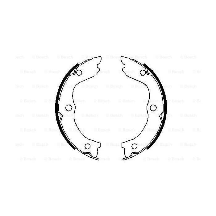 Гальмівні колодки Bosch 0 986 487 698 зображення 5