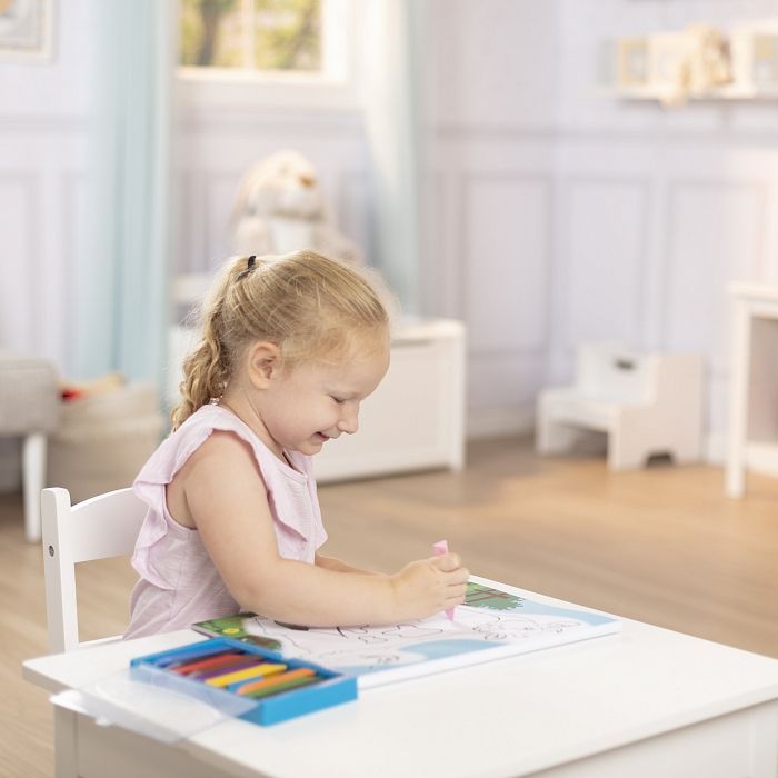 Набір для творчості Melissa&Doug розмальовок за номерами Ферма (MD30260) зображення 5