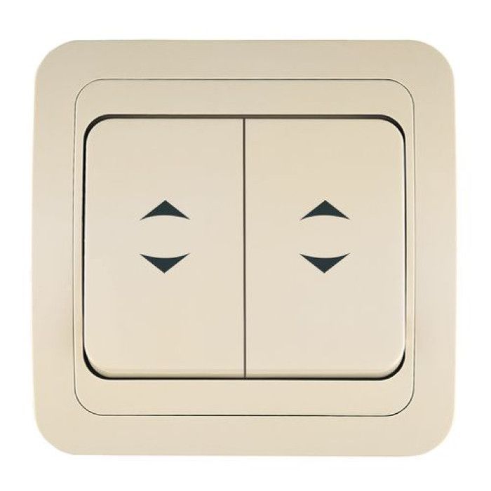 Переключатель MAKEL Mimoza Крем (32026)