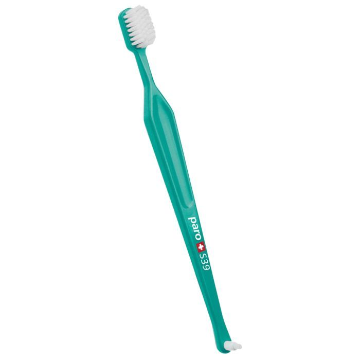 Зубная щетка Paro Swiss S39 мягкая салатовая (7610458007150-light-green)