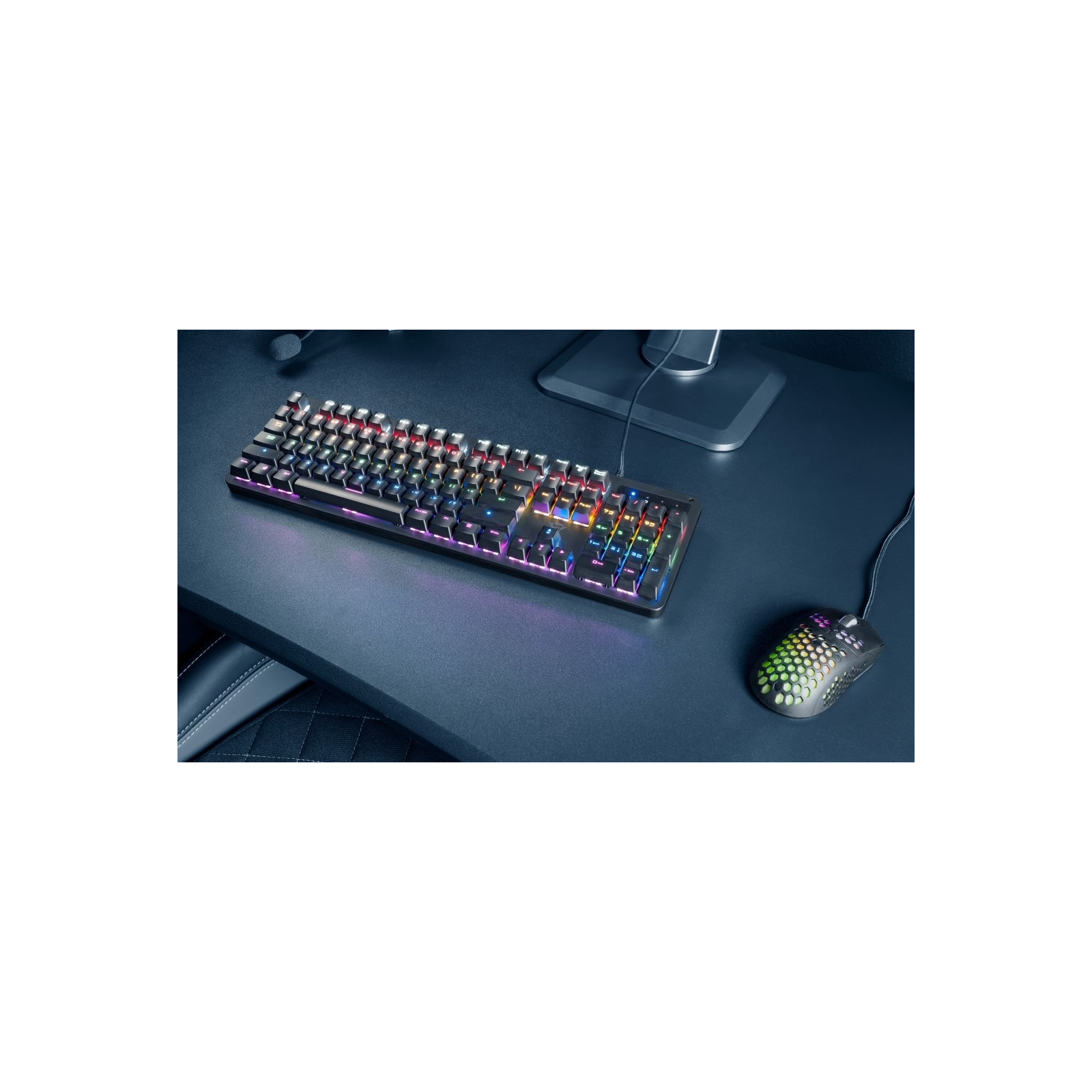 Клавиатура Trust GXT 863 Mazz Mechanical Keyboard UA USB Black (24200) изображение 5