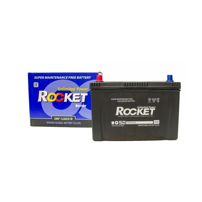 Аккумулятор автомобильный ROCKET 100Ah (SMF 125D31R)