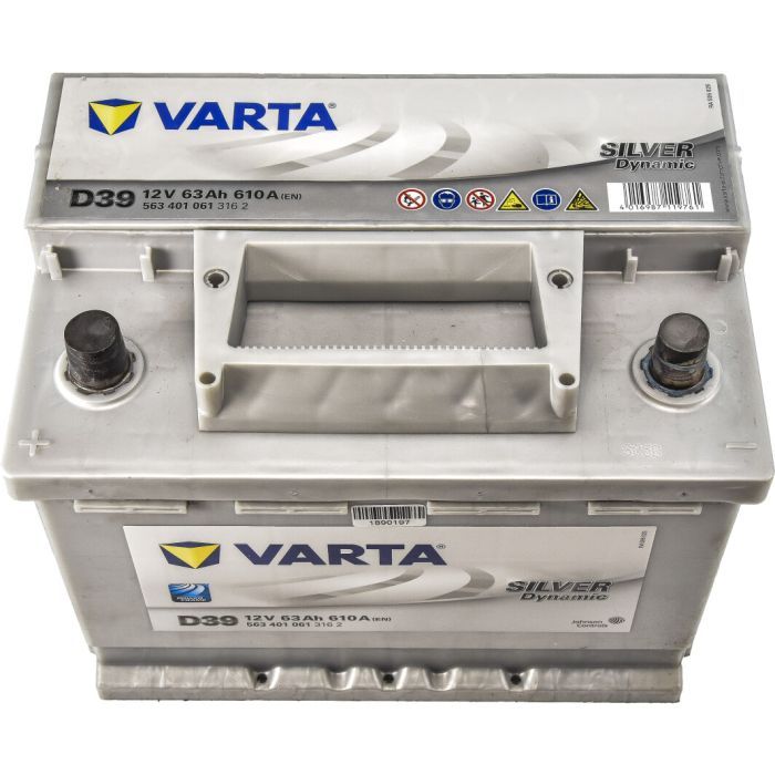 Аккумулятор автомобильный Varta Silver Dynamic 63Аh (563401061) изображение 2