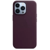 Чохол до мобільного телефона Apple iPhone 13 Pro Leather Case with MagSafe - Dark Cherry, Model (MM1A3ZE/A) зображення 4