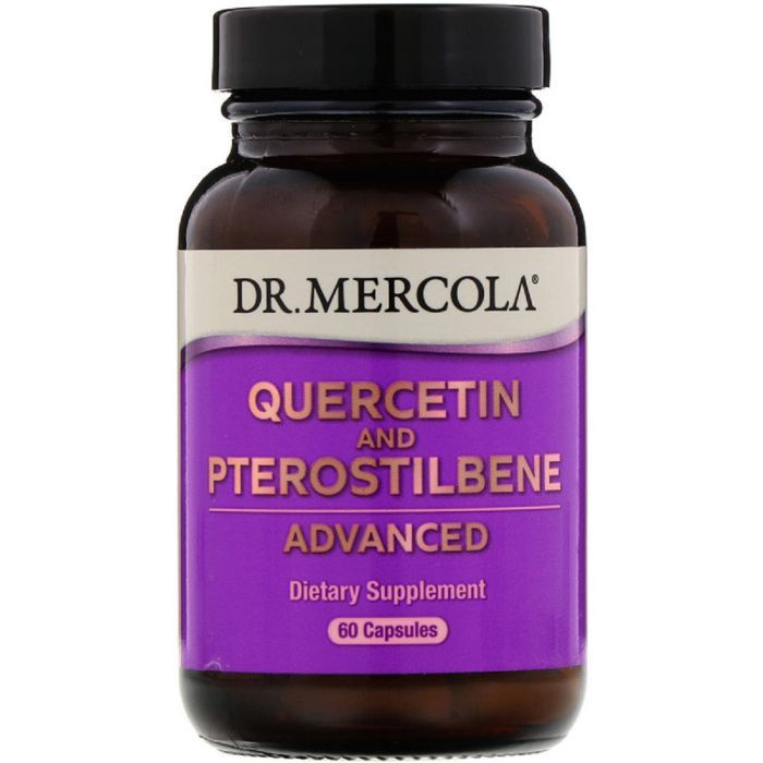 Антиоксидант Dr. Mercola Кверцетин и Птеростильбен, Quercetin and Pterostilbene Advan (MCL-03172)