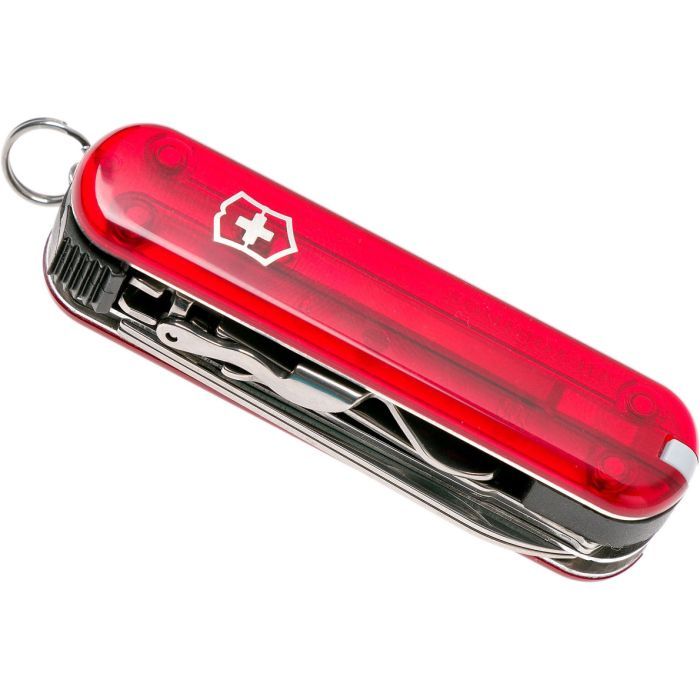 Нож Victorinox NailClip 580 Transparent Red (0.6463.T) изображение 5