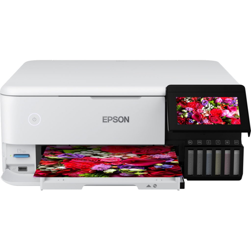 Многофункциональное устройство Epson L8160 Фабрика печати c WI-FI (C11CJ20404) изображение 2