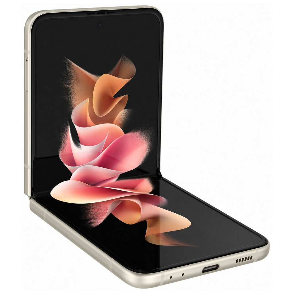 Мобільний телефон Samsung SM-F711B/256 (Galaxy Flip3 8/256Gb) Cream (SM-F711BZEFSEK) зображення 5