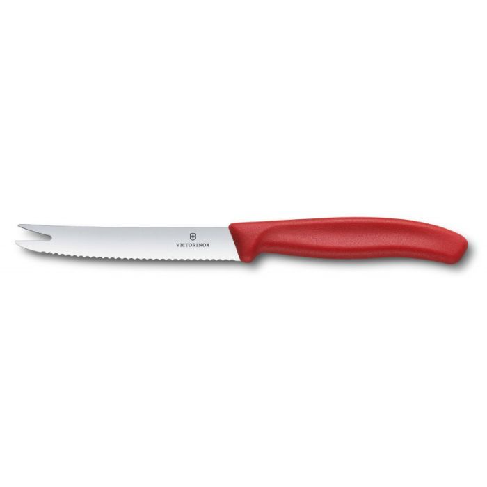 Кухонный нож Victorinox SwissClassic CheeseSausage 11 см Red (6.7861)