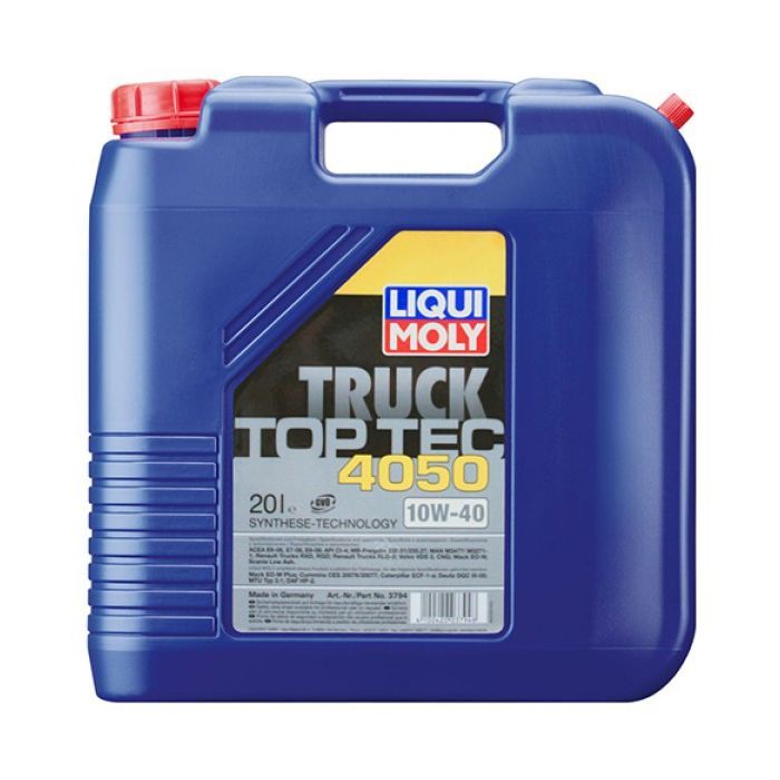 Моторна олива Liqui Moly Top Tec Truck 4050 10W-40  20л. (3794)