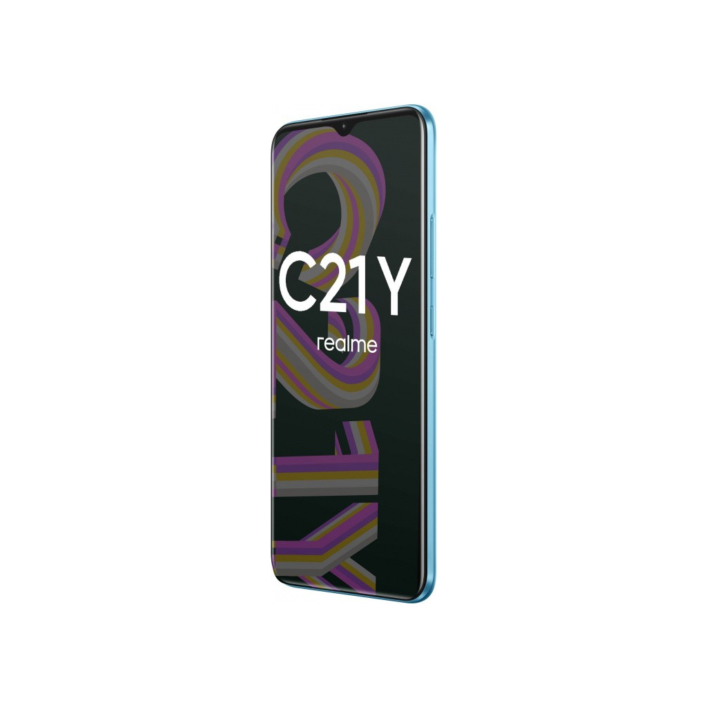 Мобільний телефон realme C21Y 4/64Gb (RMX3263) no NFC Cross Blue зображення 8