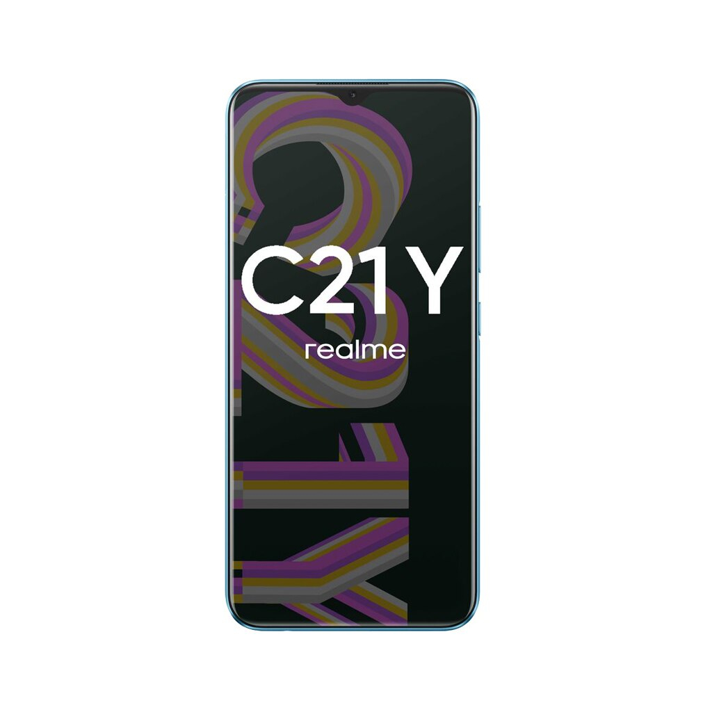 Мобільний телефон realme C21Y 4/64Gb (RMX3263) no NFC Cross Black
