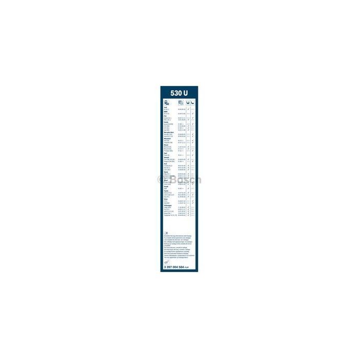 Щітка склоочисника Bosch 3397004584 (3 397 004 584) зображення 3