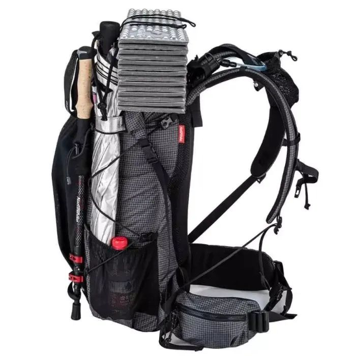 Рюкзак туристический Naturehike Rock NH20BB113 40+5 л Black (6927595765401) изображение 3
