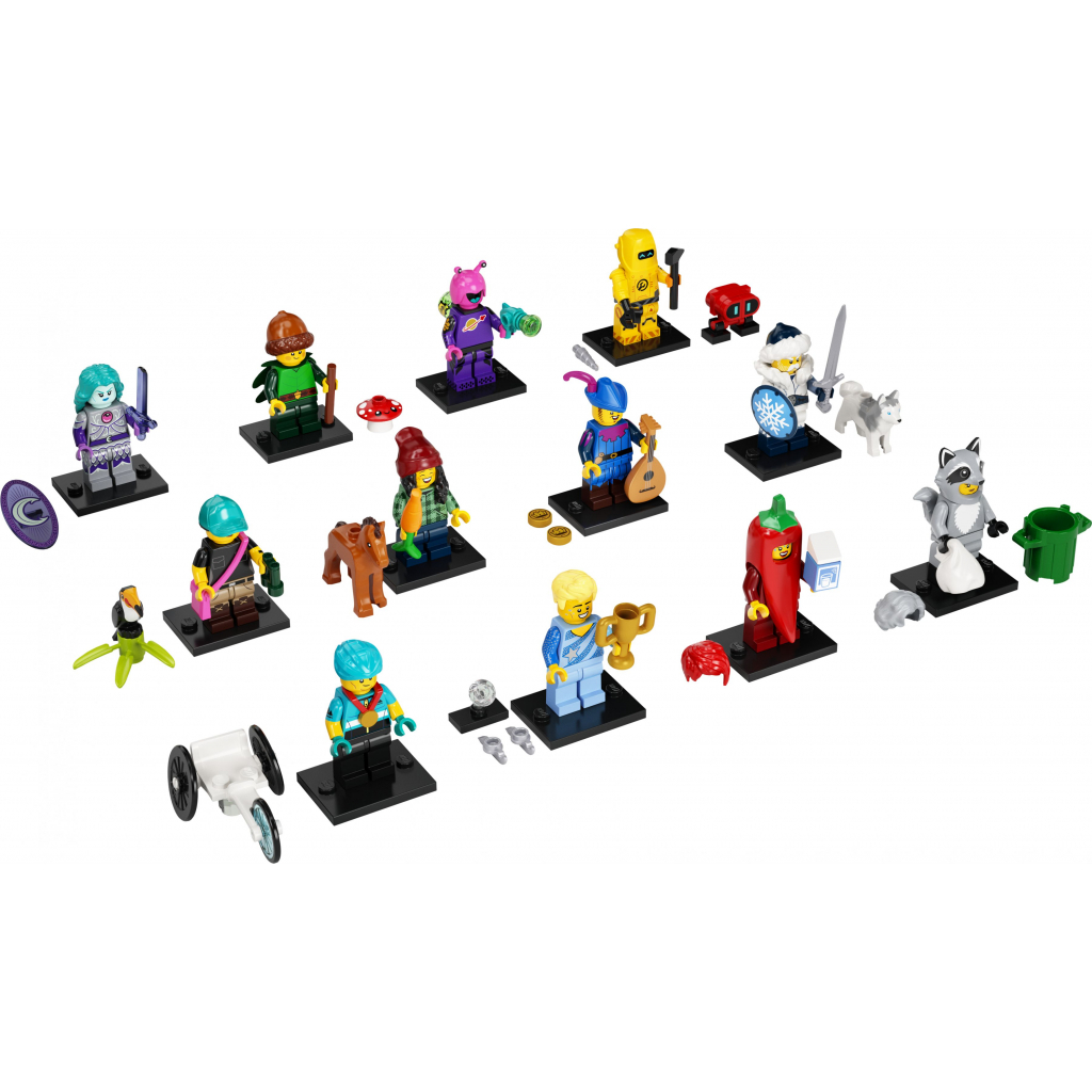 Конструктор LEGO Minifigures Минифигурки серия 22, 9 деталей (71032) изображение 2