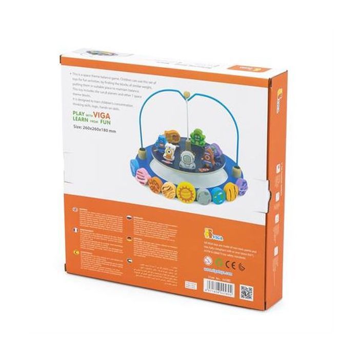 Развивающая игрушка Viga Toys игра-баланс Космос (44580) изображение 4