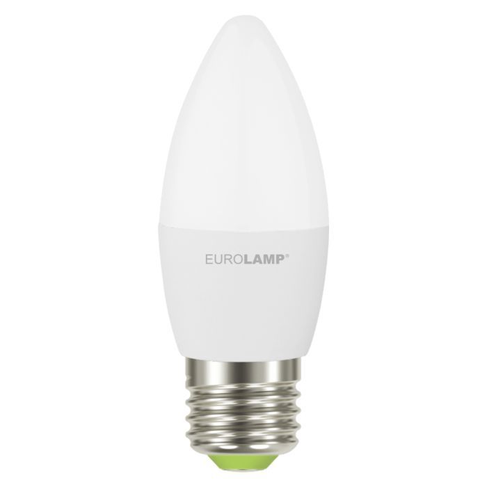 Лампочка Eurolamp LED CL 6W E27 3000K 220V (LED-CL-06273(P))