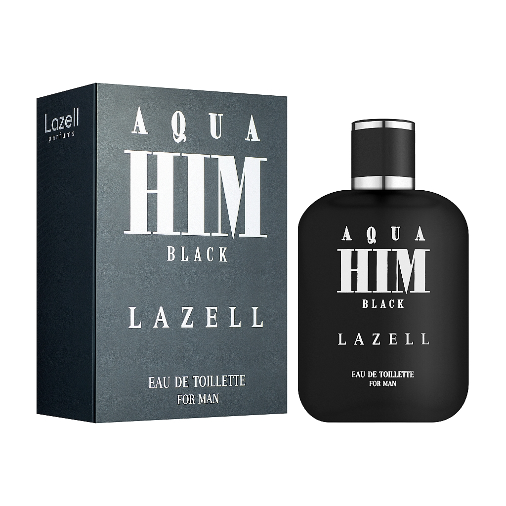 Туалетна вода Lazell Aqua Him Black 100 мл (5907814626165) зображення 2