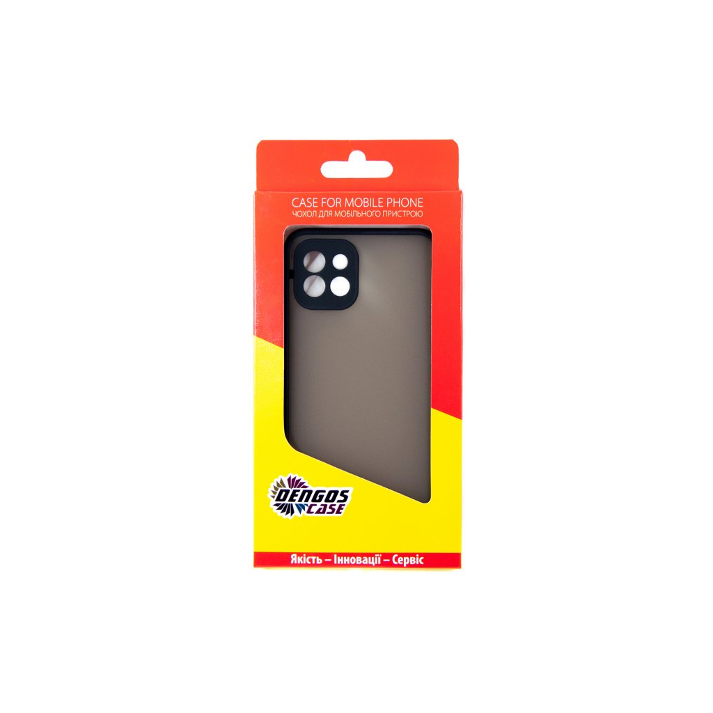Чехол для мобильного телефона Dengos Matte Samsung Galaxy A03 (black) (DG-TPU-MATT-93) изображение 5