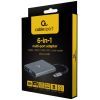 Концентратор Cablexpert USB-C 6-in-1 (Hub3.1/HDMI/VGA/PD/card-reader/audio) (A-CM-COMBO6-01) изображение 3