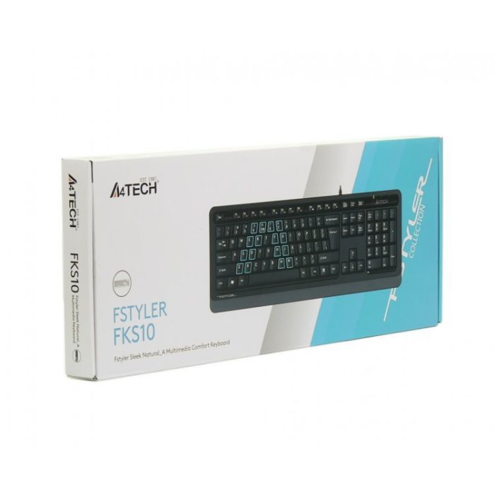 Клавиатура A4Tech FKS10 USB White изображение 7