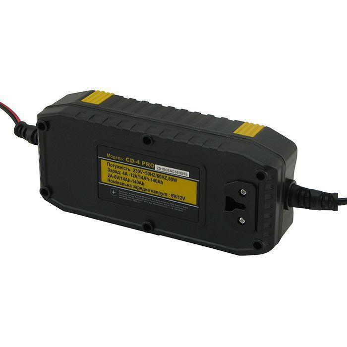 Зарядний пристрій для автомобільного акумулятора Forte CD-4 PRO (90641) зображення 3