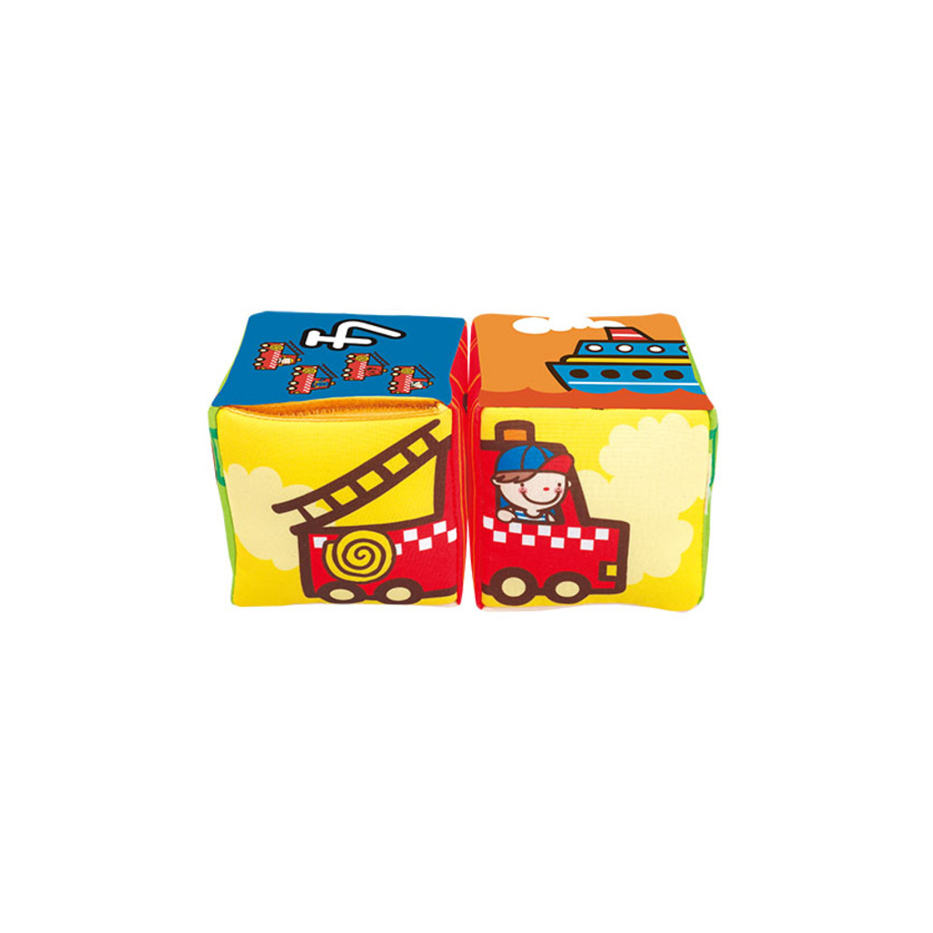 Развивающая игрушка K’S KIDS Кубики Транспорт (6603156) изображение 4
