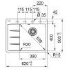 Мойка кухонная Franke Centro CNG 611-62 TL /114.0630.458 (114.0630.458) изображение 2