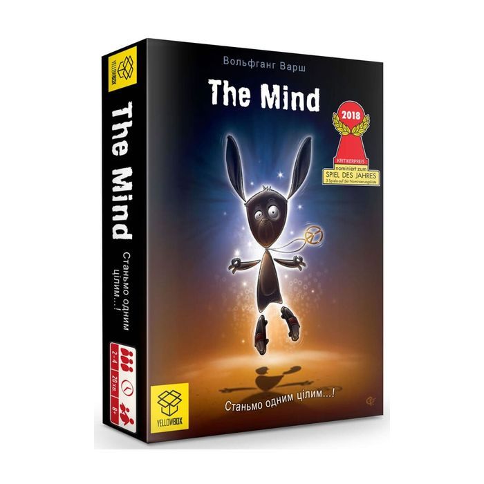 Настольная игра YellowBox The Mind, украинский (4820228590017)