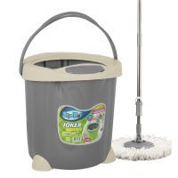 Комплект для уборки Planet Household Spin Mop Joker серый 15 л (6844)