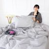 Постільна білизна MirSon Ranforce Elite 16-5703 Light Gray 110х140 (2200004663067) зображення 2