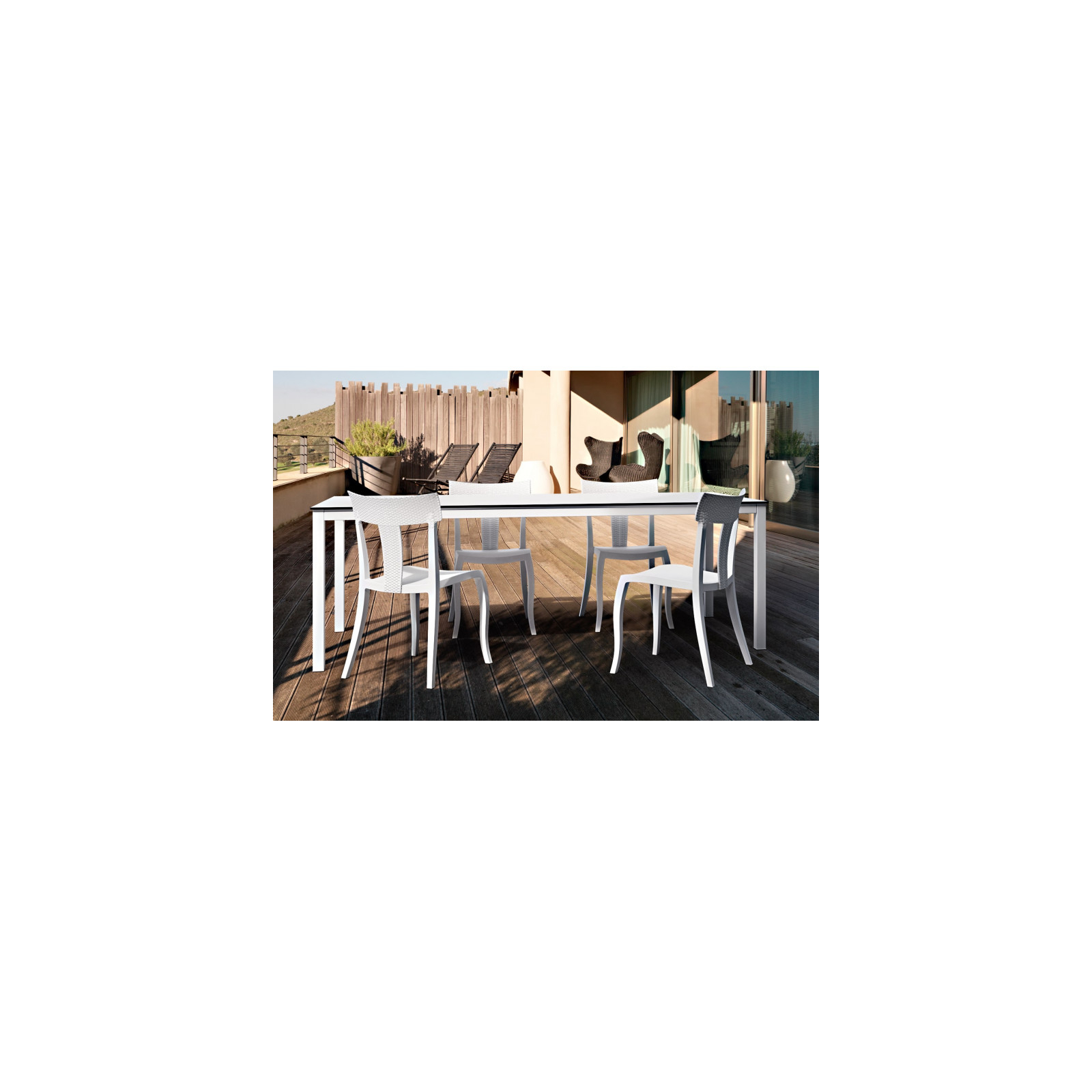 Кухонный стул PAPATYA toro-s серо-коричневый (2200) изображение 4