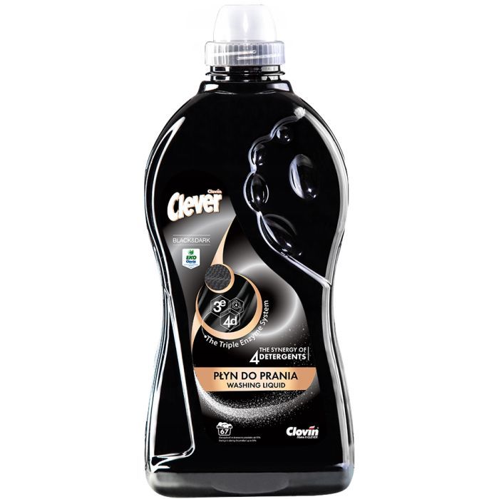 Гель для стирки Clever Black & Dark 2 л (5900308779897)