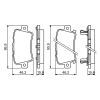 Гальмівні колодки Bosch 0 986 494 249 зображення 4