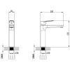Смеситель Corso MARMORE DB-1A638C (9623010) (DB-1A638C) изображение 4