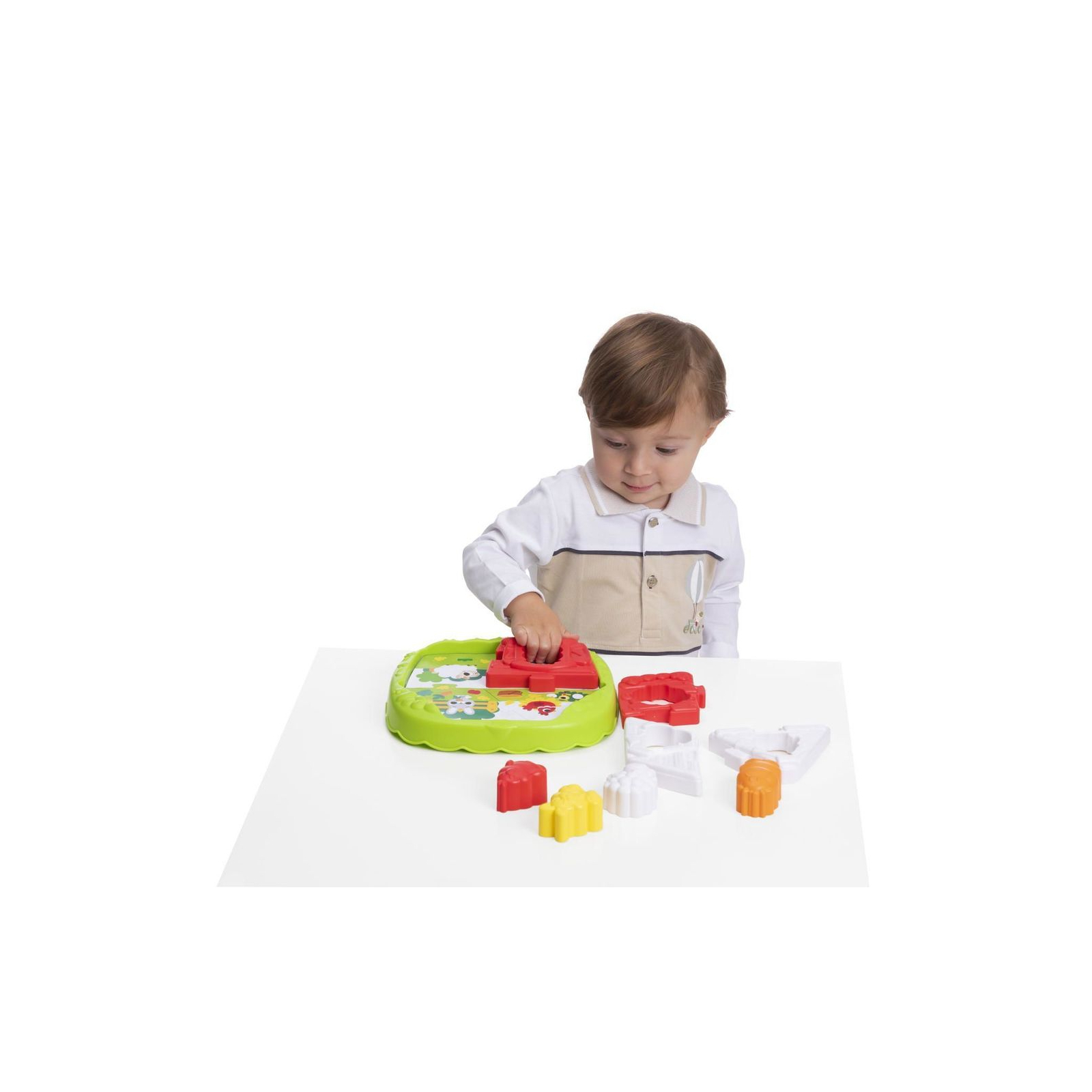 Развивающая игрушка Chicco сортер 2 в 1 Фермерский домик (11085.00) изображение 3