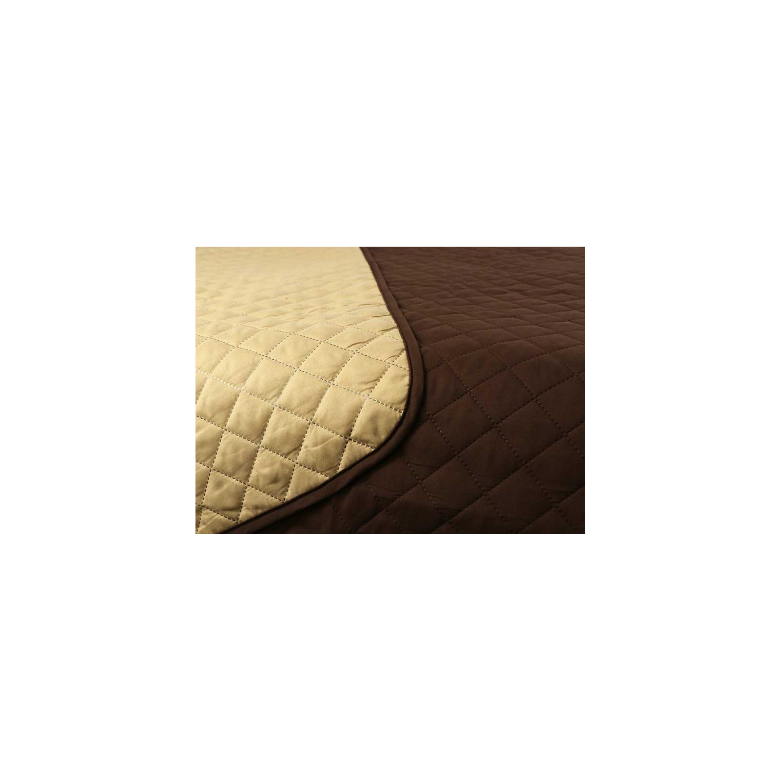 Покривало Руно Chocolate Ромб 150x212 см (360.52У_Chocolate ромб) зображення 5