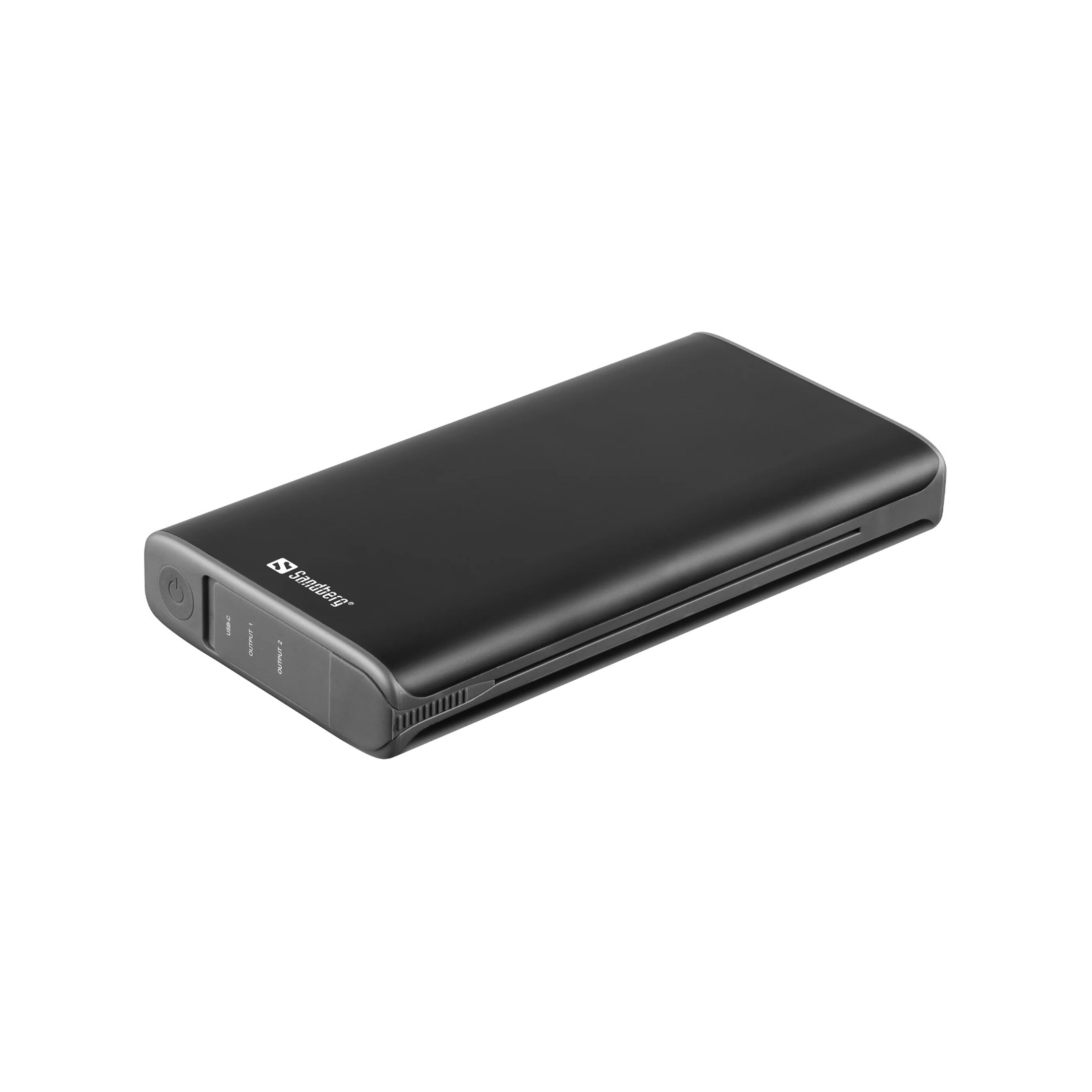 Батарея универсальная Sandberg 25000mAh, Solar 4-Panel/8W, USB-C input/output(18W max), USB-A*2/3A(Max) (420-56) изображение 3